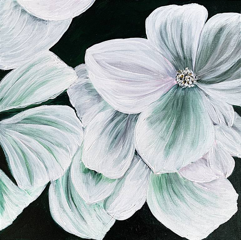 Original Contemporary Floral Painting by Tatiana Malinovscaia