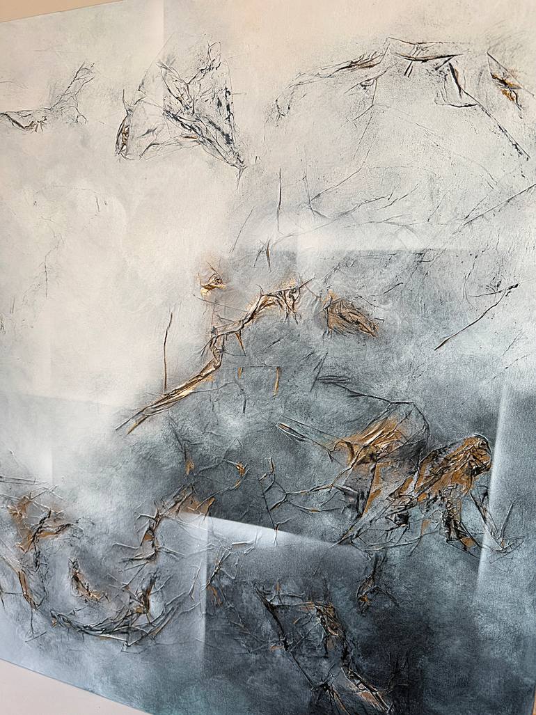 Original Art Deco Abstract Mixed Media by Tatiana Malinovscaia