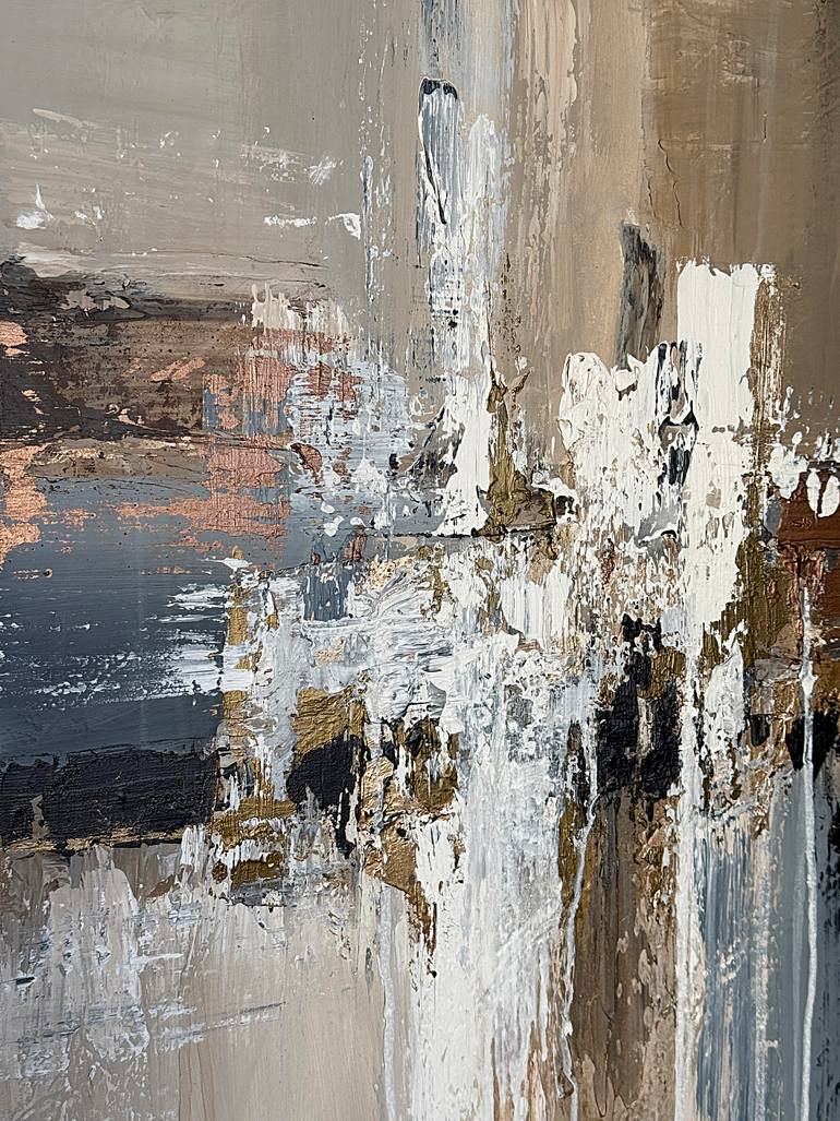 Original Abstract Expressionism Abstract Painting by Tatiana Malinovscaia