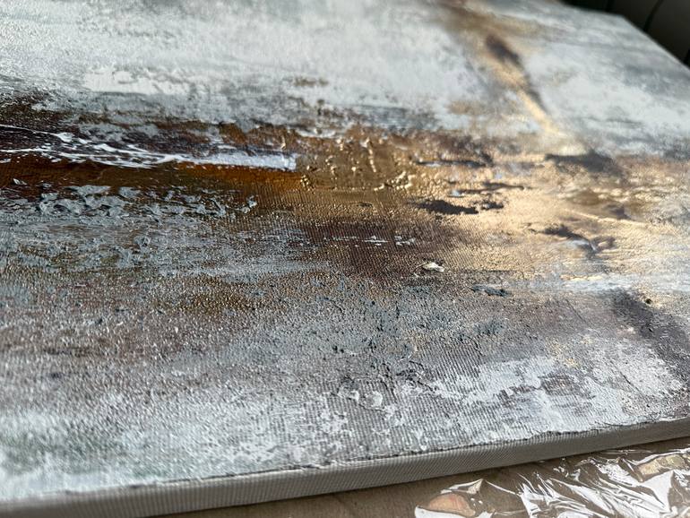 Original Abstract Expressionism Abstract Painting by Tatiana Malinovscaia