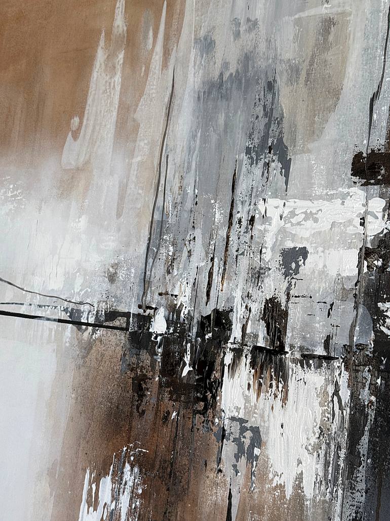 Original Minimalism Abstract Painting by Tatiana Malinovscaia