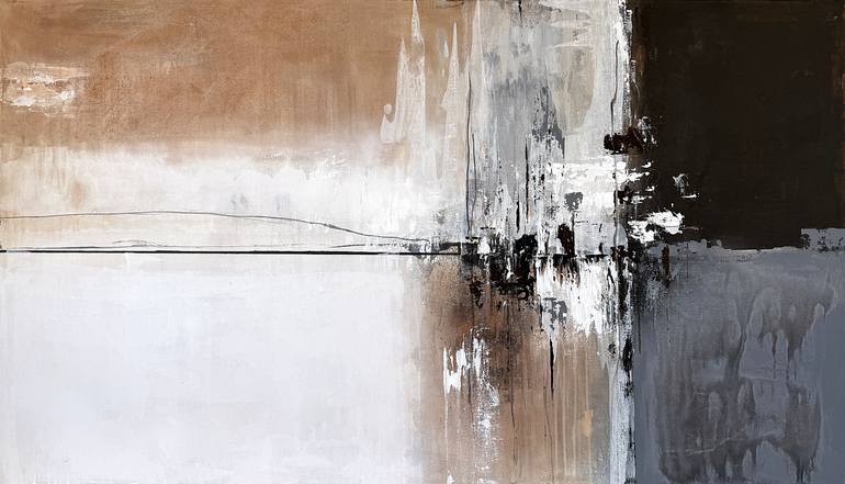 Original Minimalism Abstract Painting by Tatiana Malinovscaia