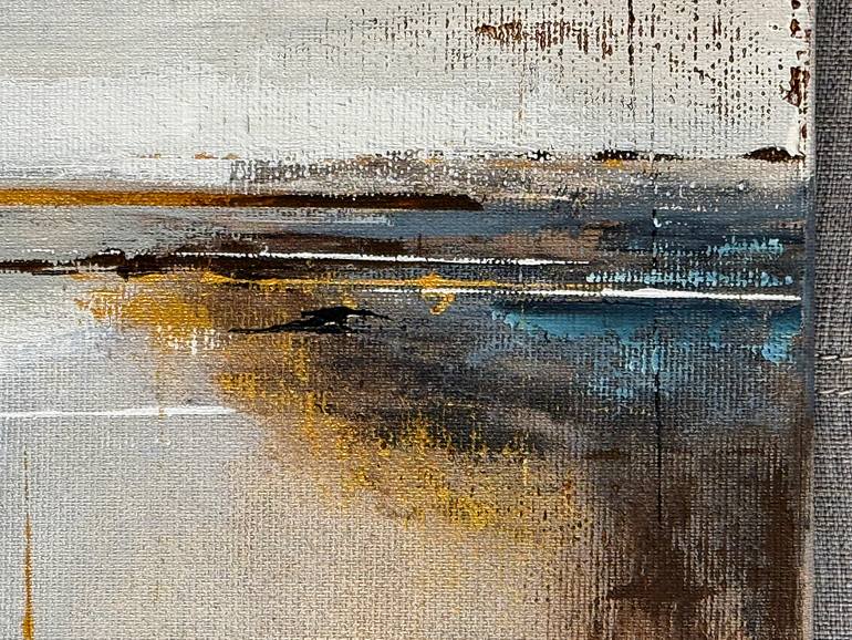 Original Abstract Landscape Painting by Tatiana Malinovscaia