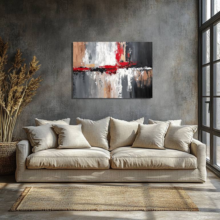 Original Abstract Expressionism Abstract Paintings by Tatiana Malinovscaia