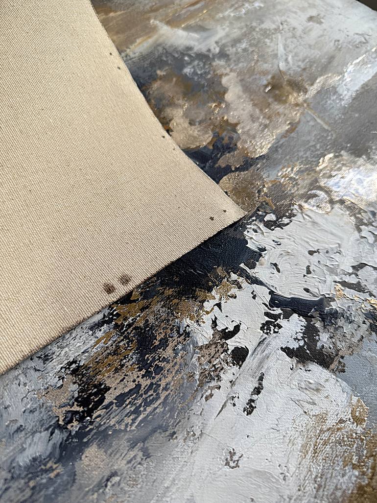 Original Abstract Expressionism Abstract Painting by Tatiana Malinovscaia