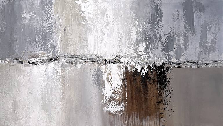 Original Minimalism Abstract Painting by Tatiana Malinovscaia
