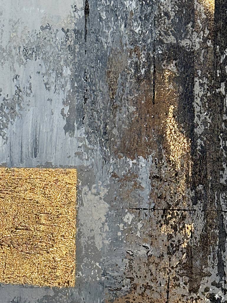 Original Abstract Architecture Painting by Tatiana Malinovscaia