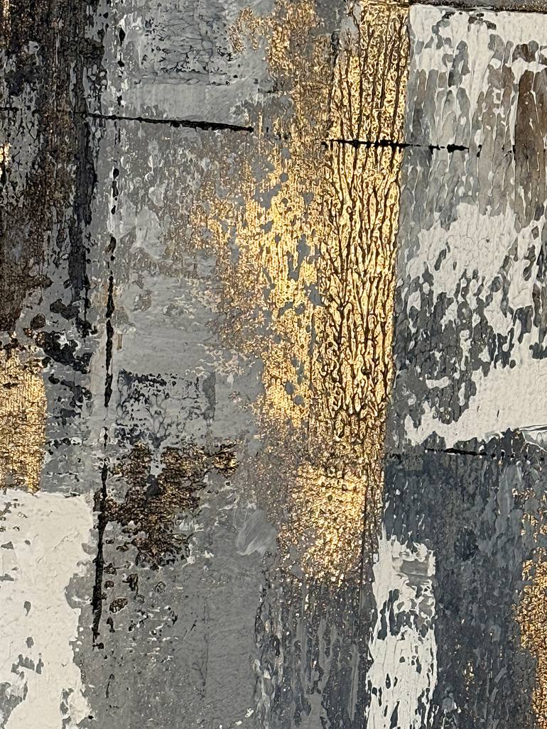 Original Abstract Architecture Painting by Tatiana Malinovscaia