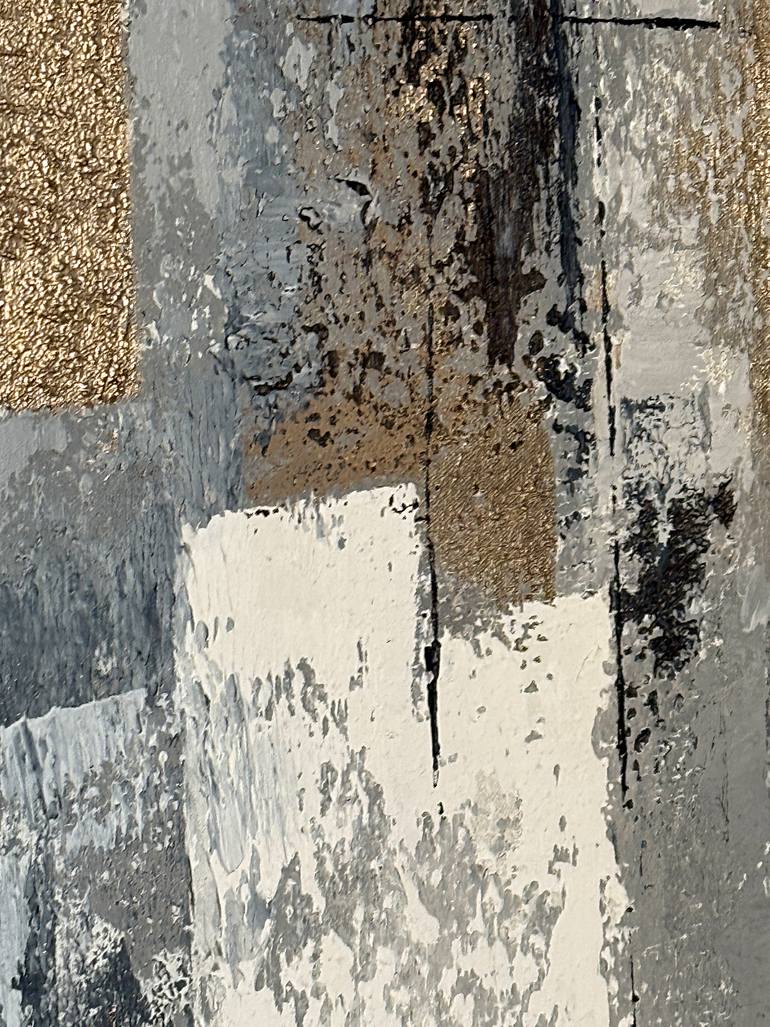 Original Abstract Architecture Painting by Tatiana Malinovscaia