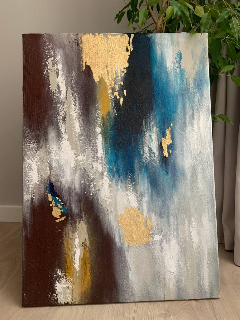 Original Conceptual Abstract Painting by Tatiana Malinovscaia