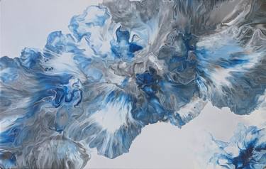 Original Abstract Floral Paintings by Tatiana Malinovscaia