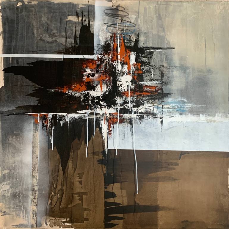 Print of Abstract Landscape Paintings by Tatiana Malinovscaia