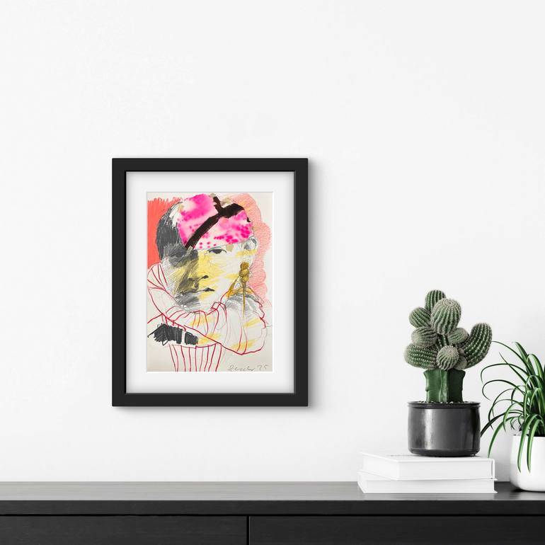 Original Contemporary People Mixed Media by Stephan Geisler