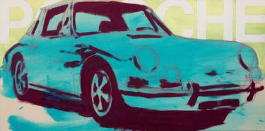 Original Pop Art Car Paintings by Stephan Geisler