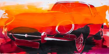 Original Expressionism Car Paintings by Stephan Geisler