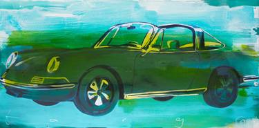 Original Expressionism Car Paintings by Stephan Geisler