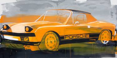 Original Expressionism Car Paintings by Stephan Geisler