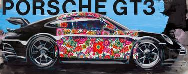 Original Abstract Expressionism Automobile Paintings by Stephan Geisler