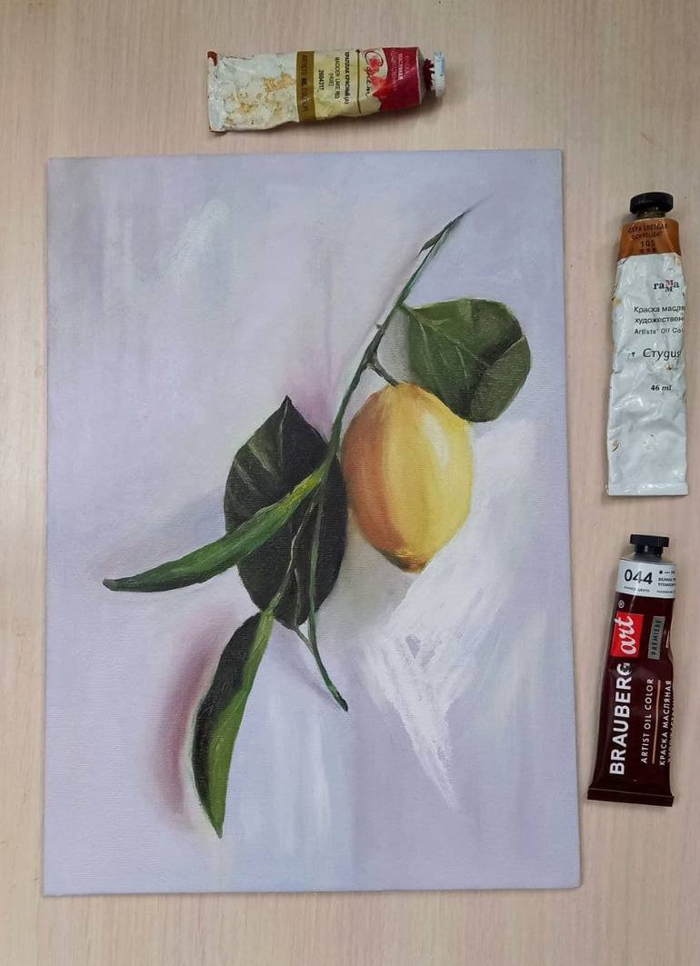 Original Fine Art Botanic Painting by Daria Korovina