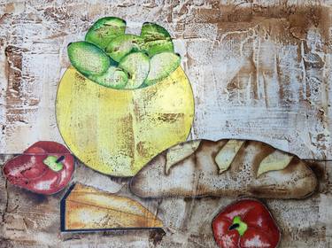 Original Food Paintings by Sara Young