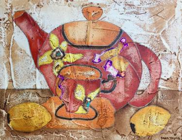 Original Expressionism Food & Drink Paintings by Sara Young