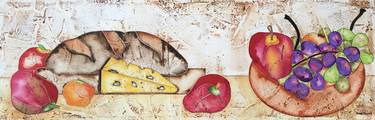 Original Expressionism Food Paintings by Sara Young