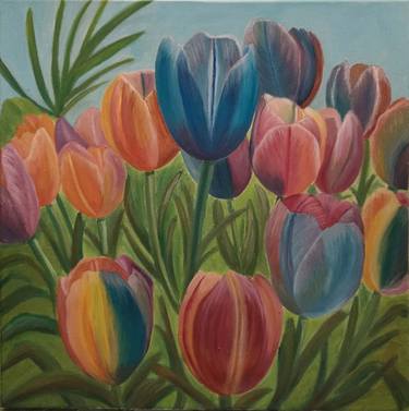 Rainbow tulips thumb