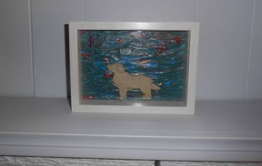Golden Retriever Sculpture and Painting thumb
