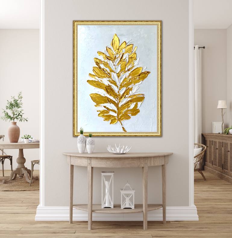 Original Abstract Floral Painting by Jodie Beck