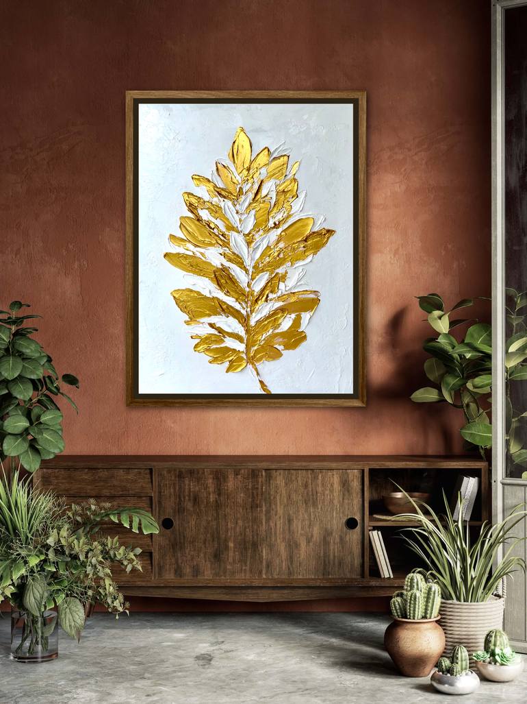 Original Abstract Floral Painting by Jodie Beck