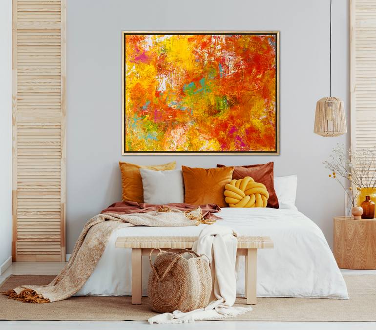 Original Abstract Expressionism Abstract Painting by Jodie Beck