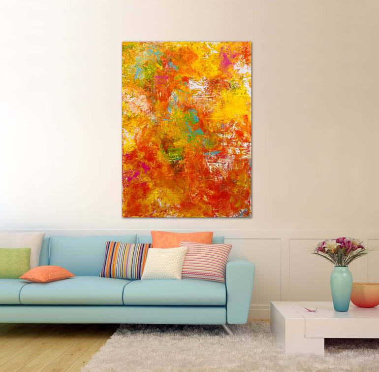 Original Abstract Expressionism Abstract Painting by Jodie Beck