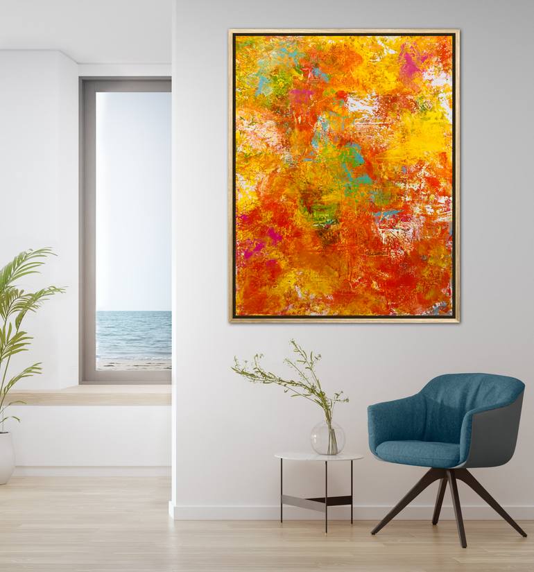Original Abstract Expressionism Abstract Painting by Jodie Beck