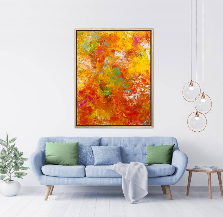 Original Abstract Expressionism Abstract Painting by Jodie Beck