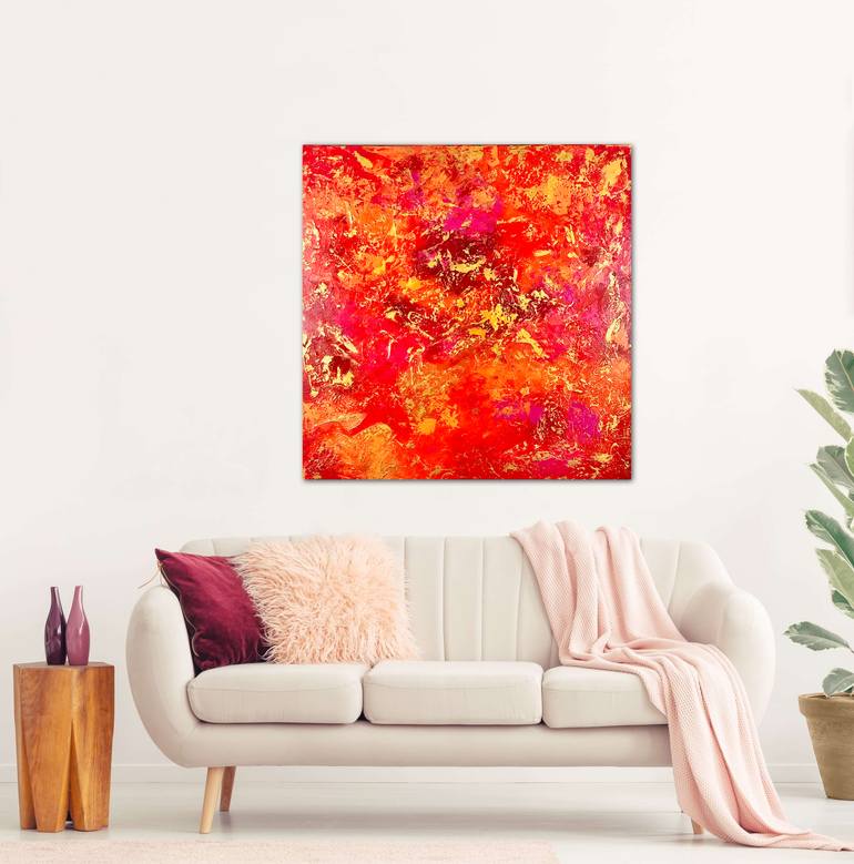 Original Abstract Expressionism Abstract Painting by Jodie Beck