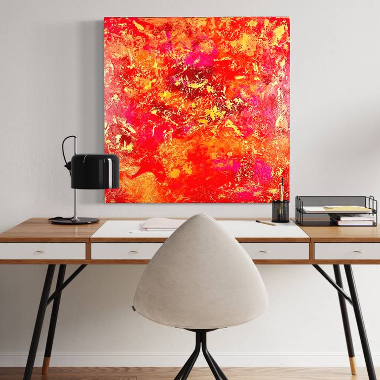 Original Abstract Expressionism Abstract Painting by Jodie Beck