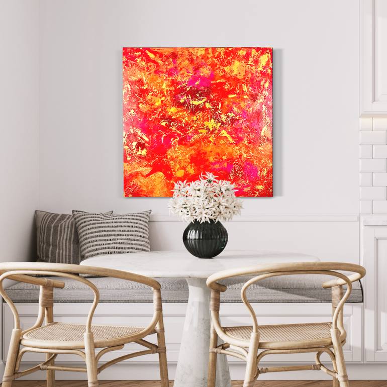 Original Abstract Expressionism Abstract Painting by Jodie Beck