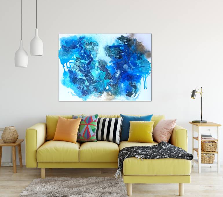 Original Abstract Expressionism Abstract Painting by Jodie Beck