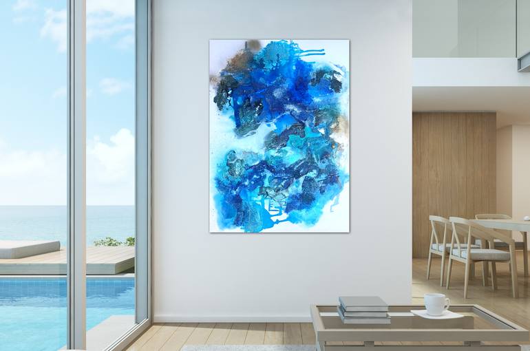 Original Abstract Expressionism Abstract Painting by Jodie Beck