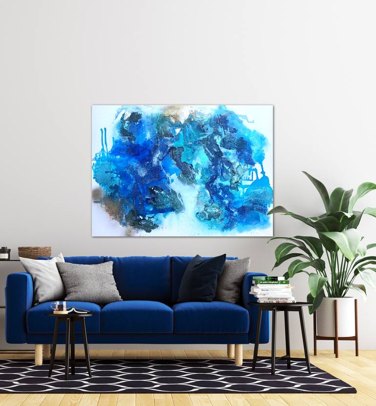 Original Abstract Expressionism Abstract Painting by Jodie Beck