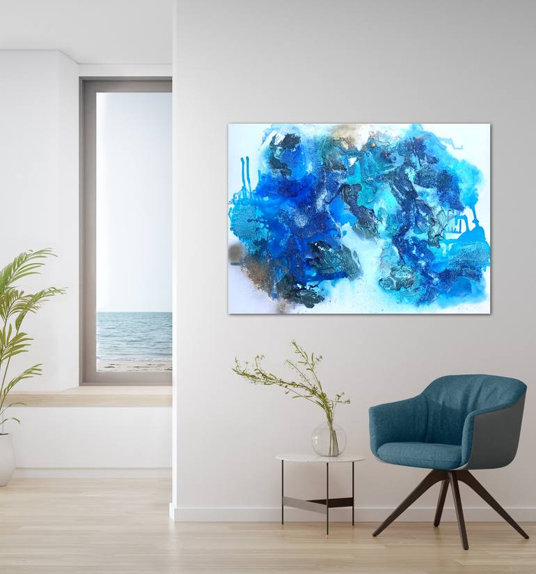 Original Abstract Expressionism Abstract Painting by Jodie Beck