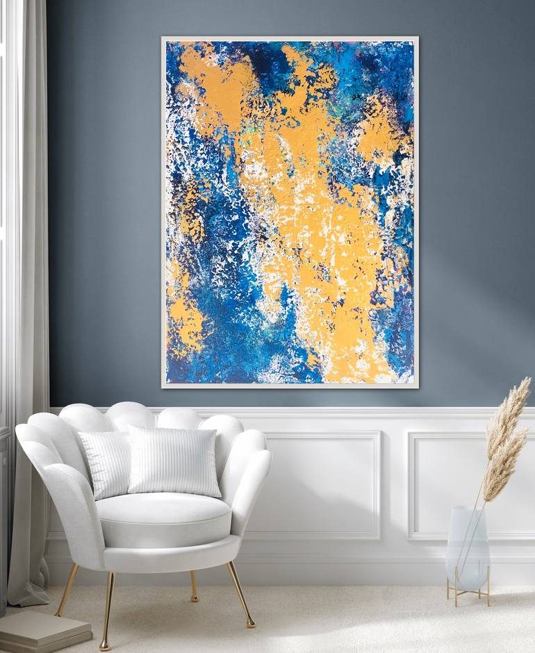 Original Abstract Expressionism Abstract Painting by Jodie Beck