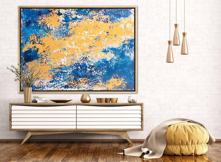 Original Abstract Expressionism Abstract Painting by Jodie Beck