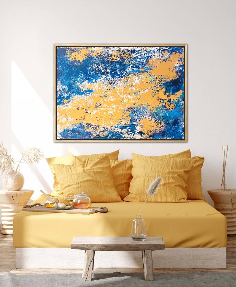 Original Abstract Expressionism Abstract Painting by Jodie Beck