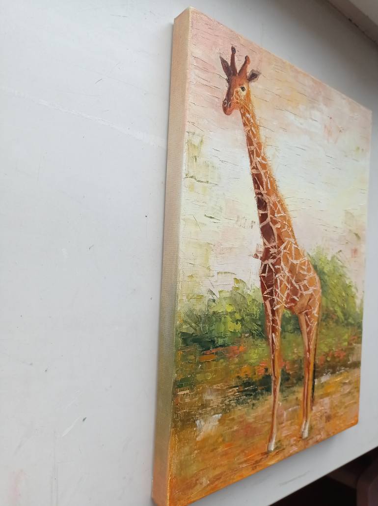 Original Figurative Animal Painting by Viktoria Kerner
