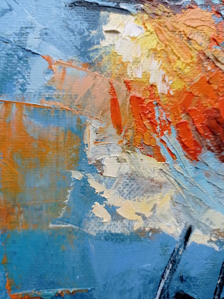 Original Expressionism Animal Painting by Viktoria Kerner