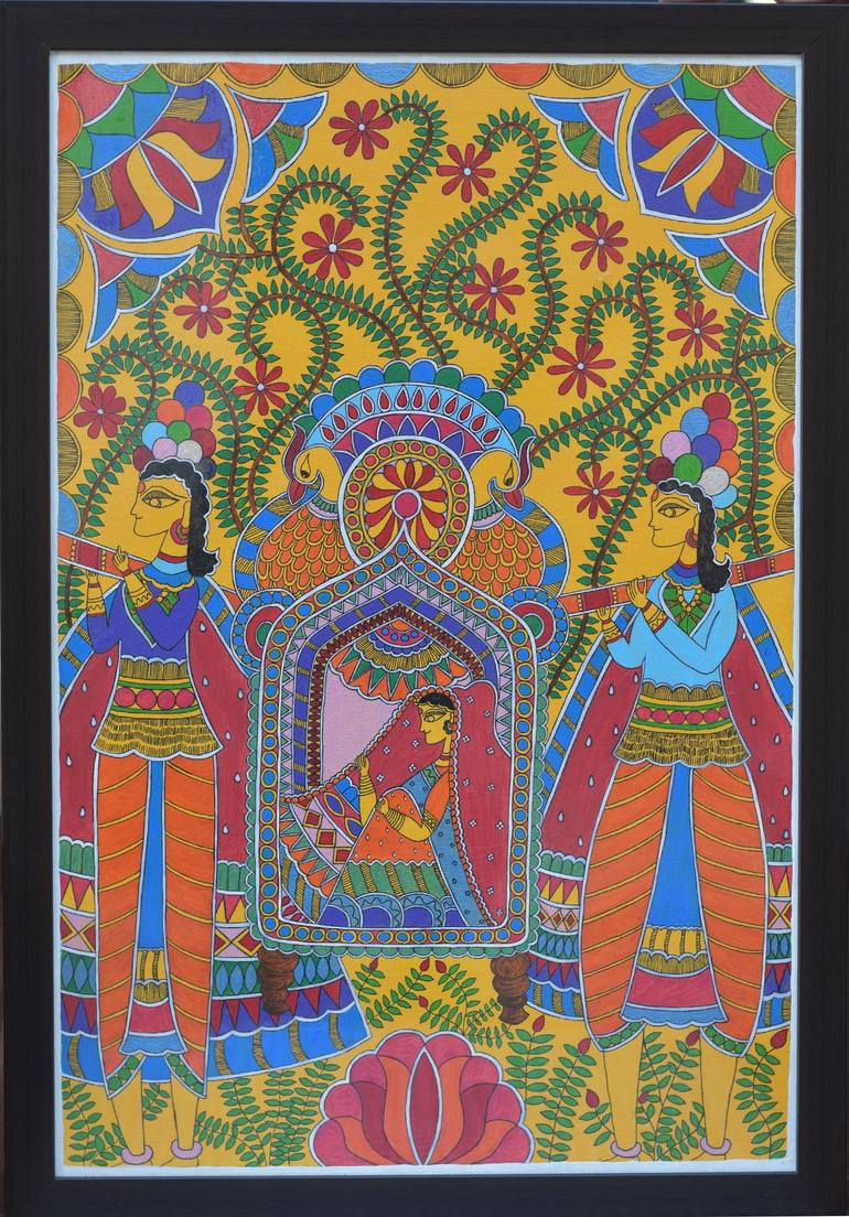 Another Ankita Singh painting showcasing her artistic depth