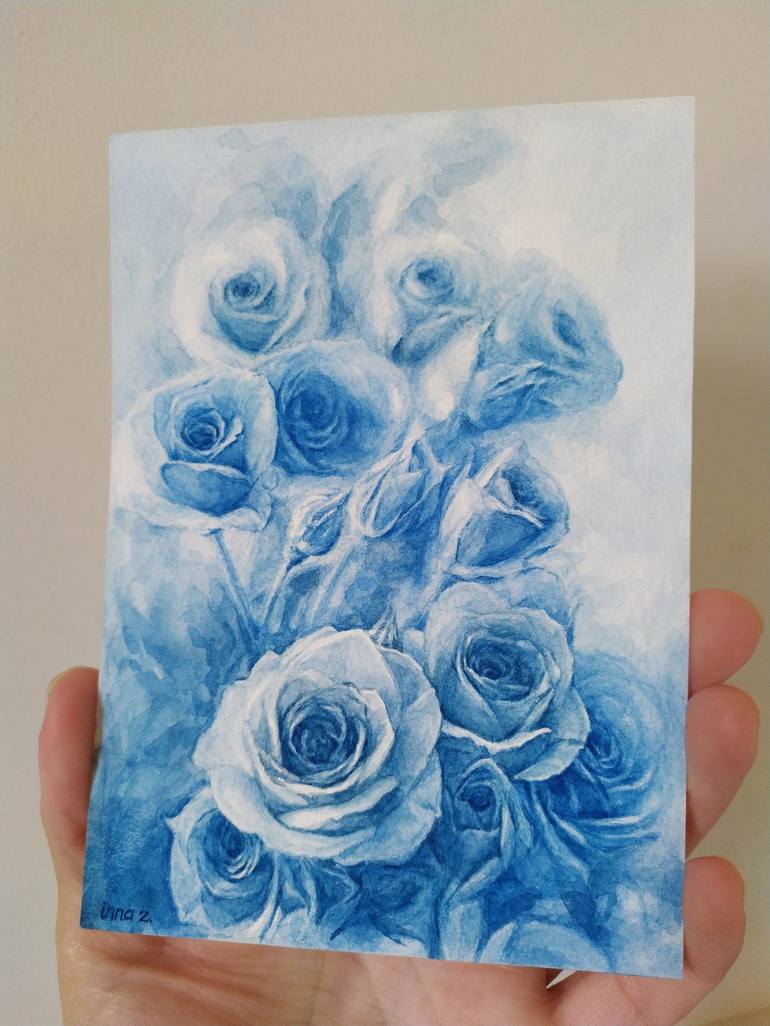 Original Floral Painting by Inna Zolkina