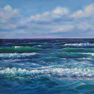 Print of Seascape Paintings by Inna Zolkina