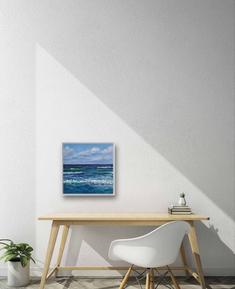 Original Contemporary Seascape Painting by Inna Zolkina